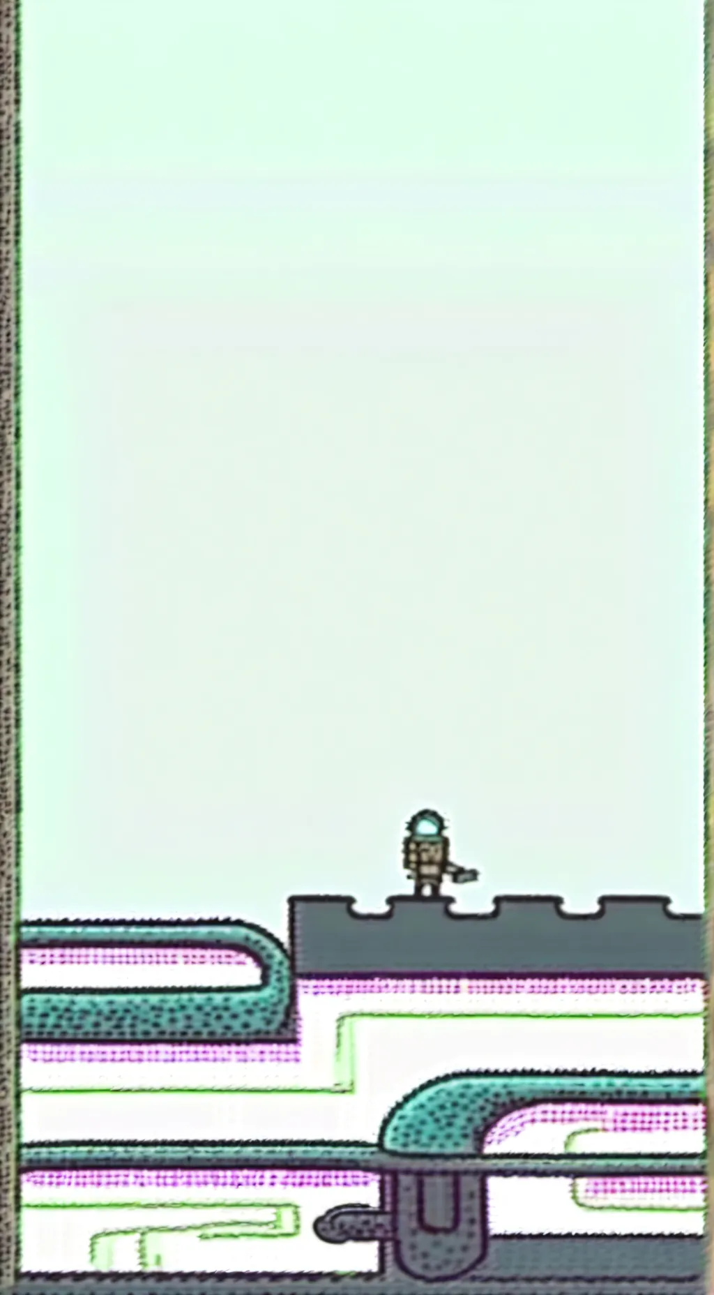 ai character: ~From The Rough~ background