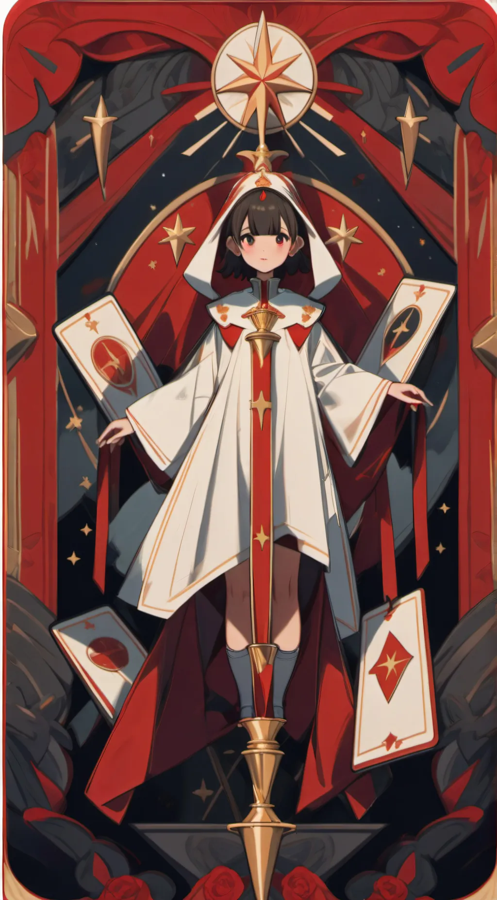 ai character: MD movie night background