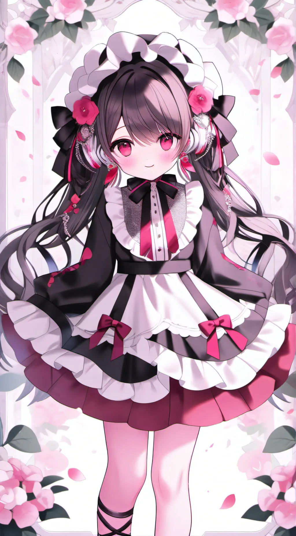 ai character: vampira y bakugo  background