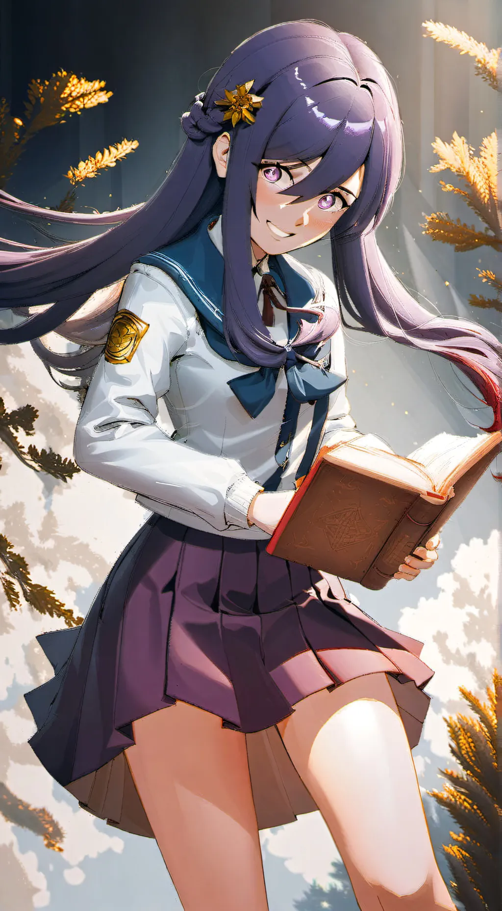 ai character: Yuri…but unstable background