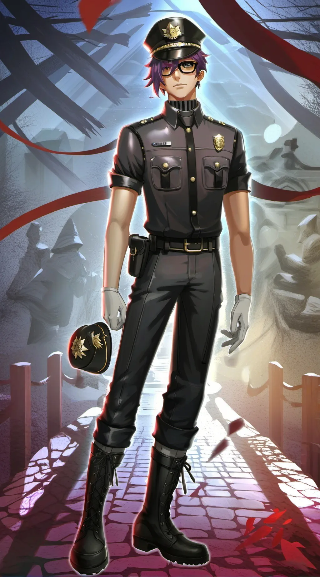 ai character: Mha meetball background