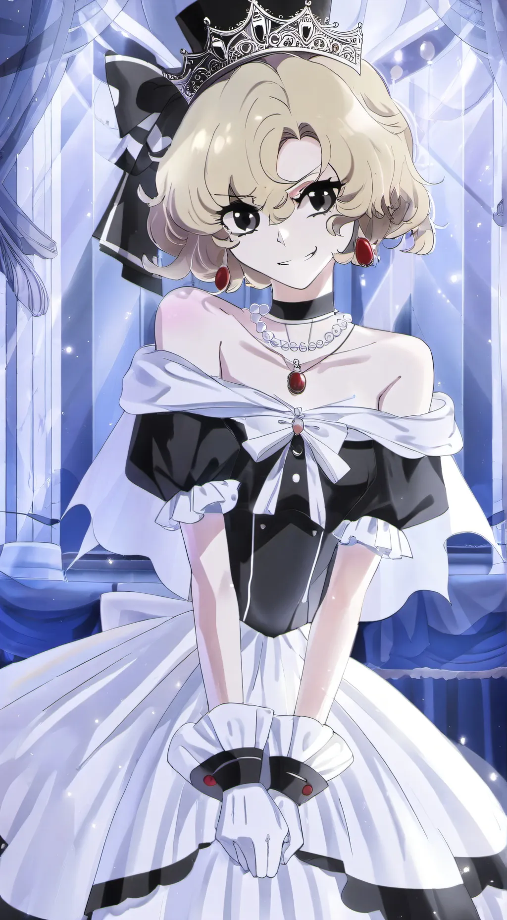 ai character: Heather (doll)  background