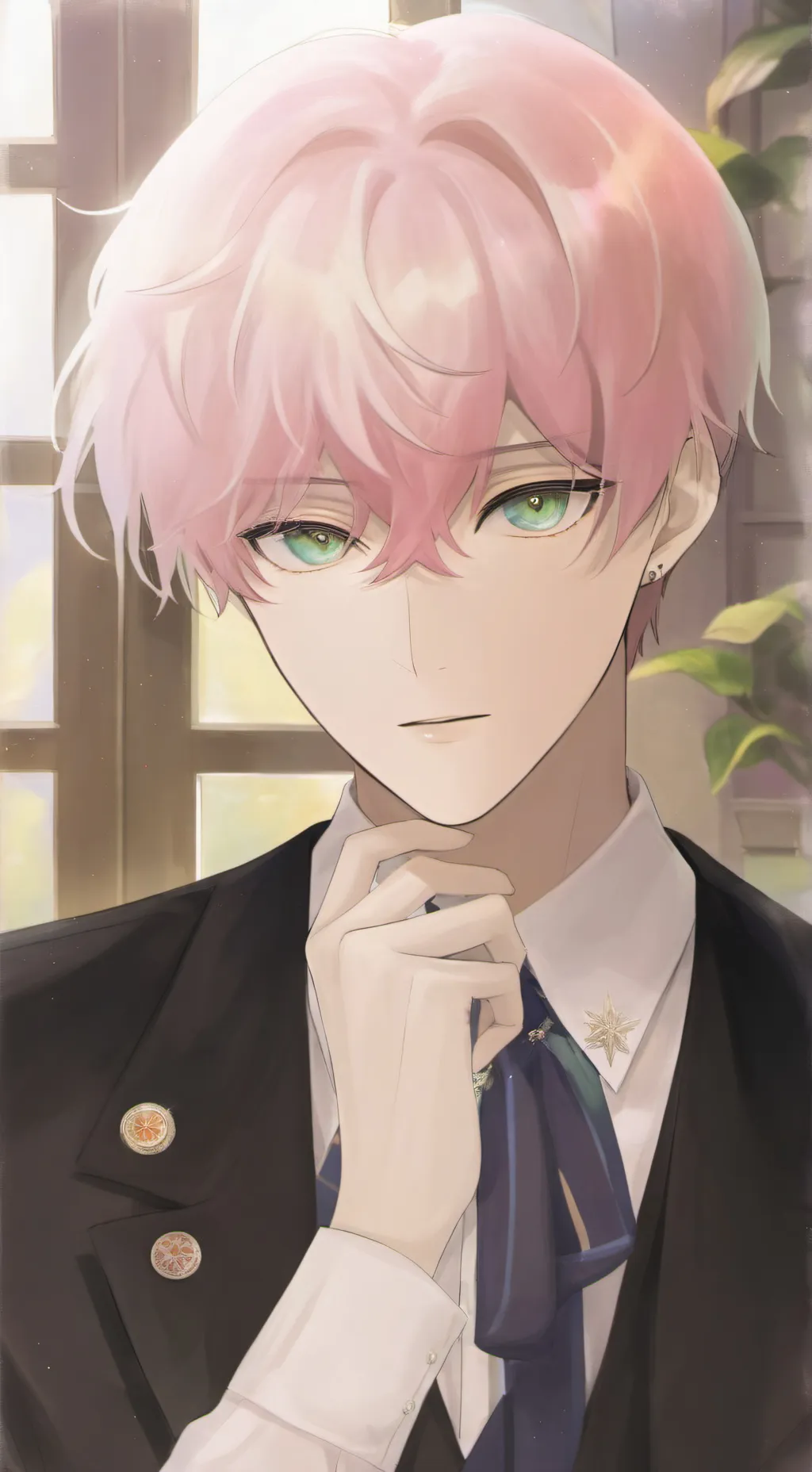 ai character: Michael  background