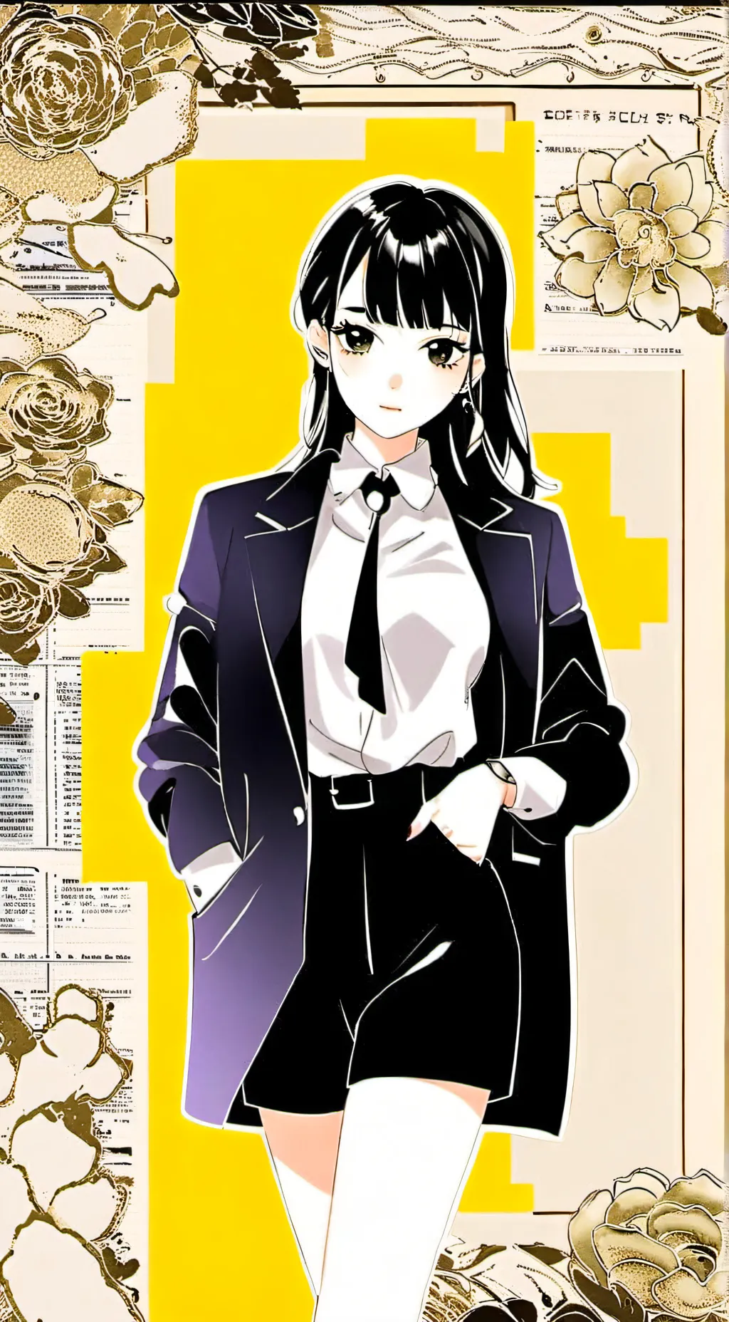 ai character: Victoria  background