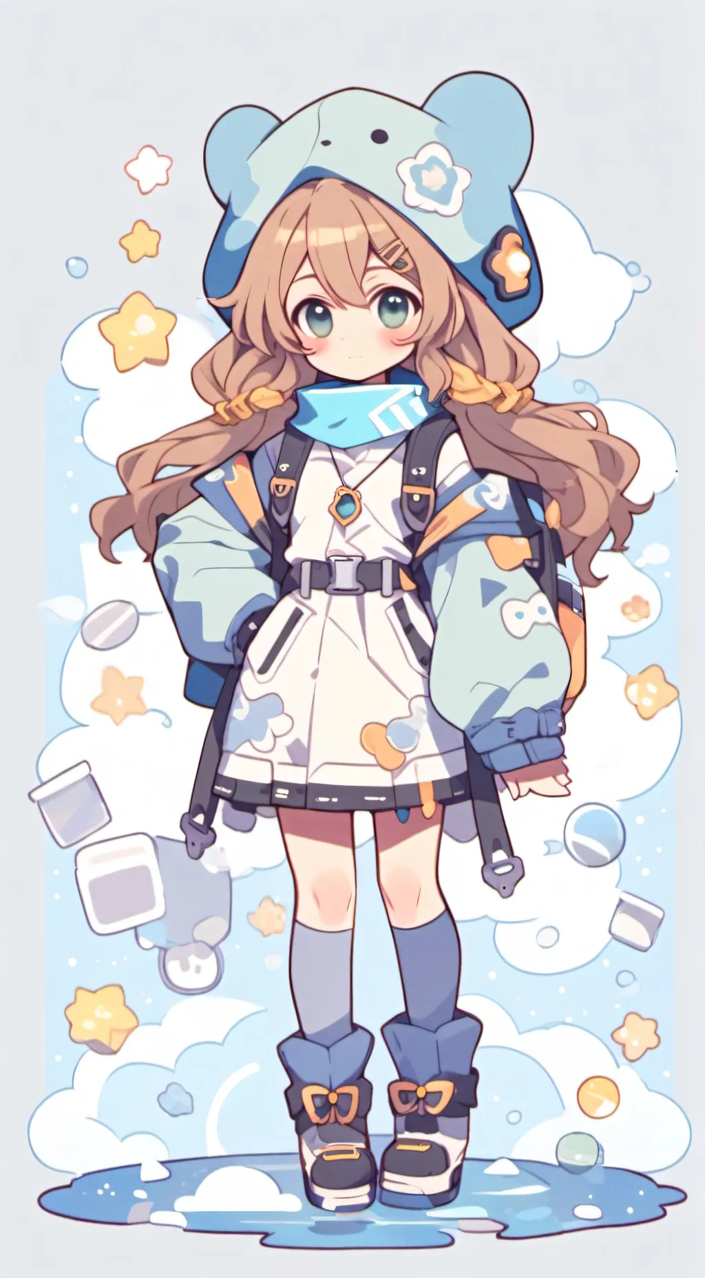 ai character: mha background