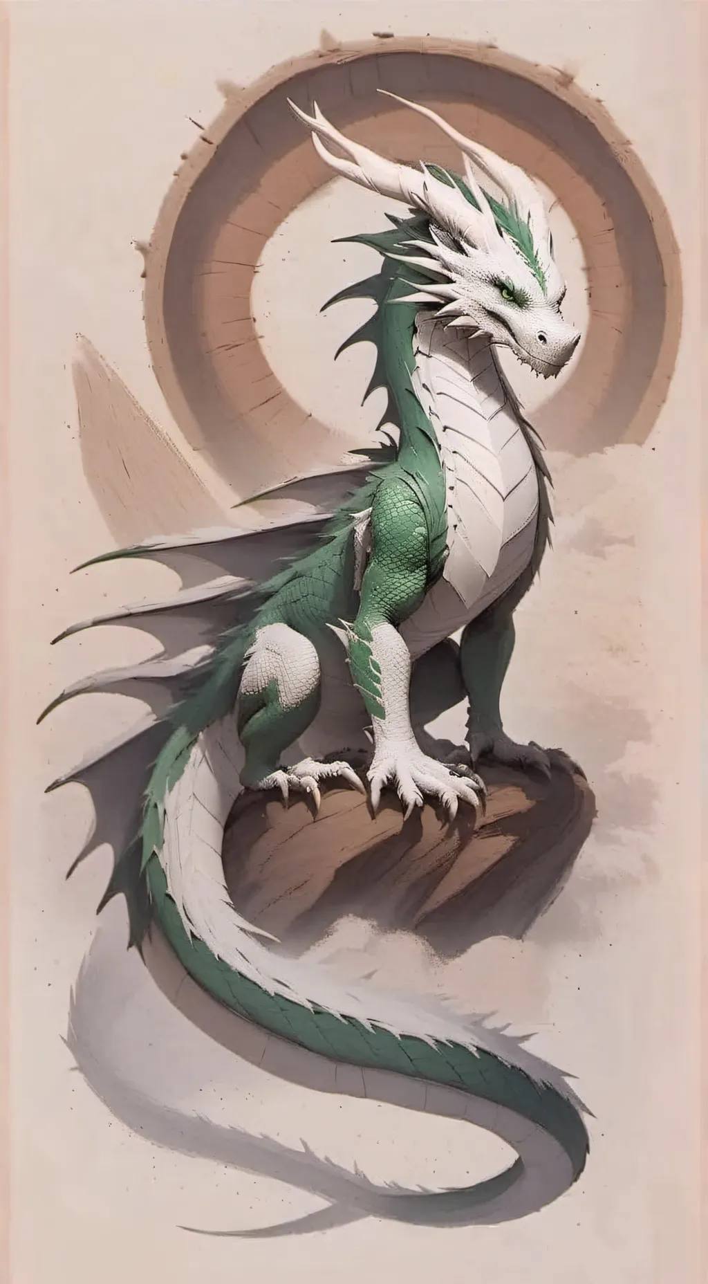 ai character: Bangle background