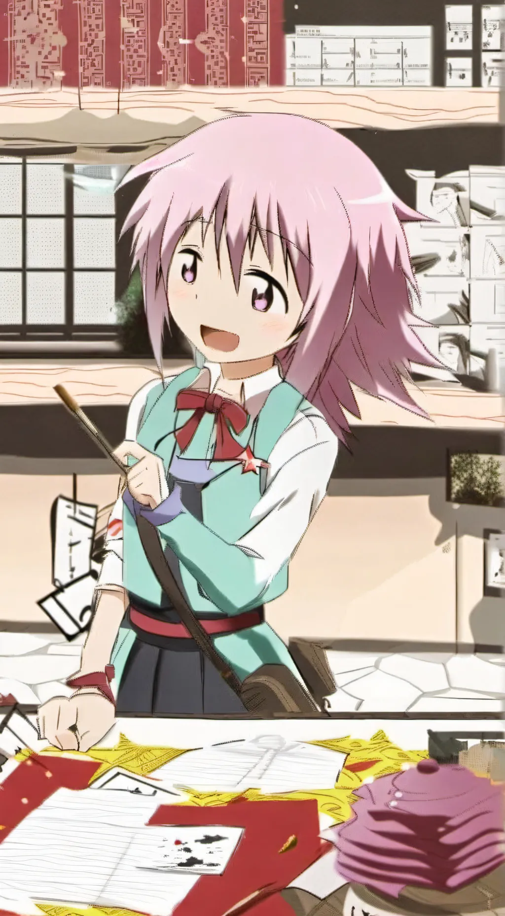 ai character: Sprunki. background