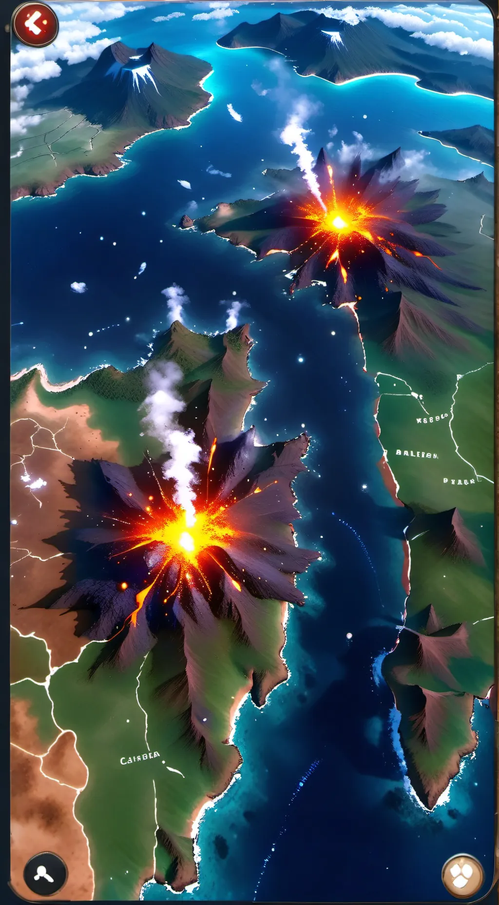 ai character: guerra  background