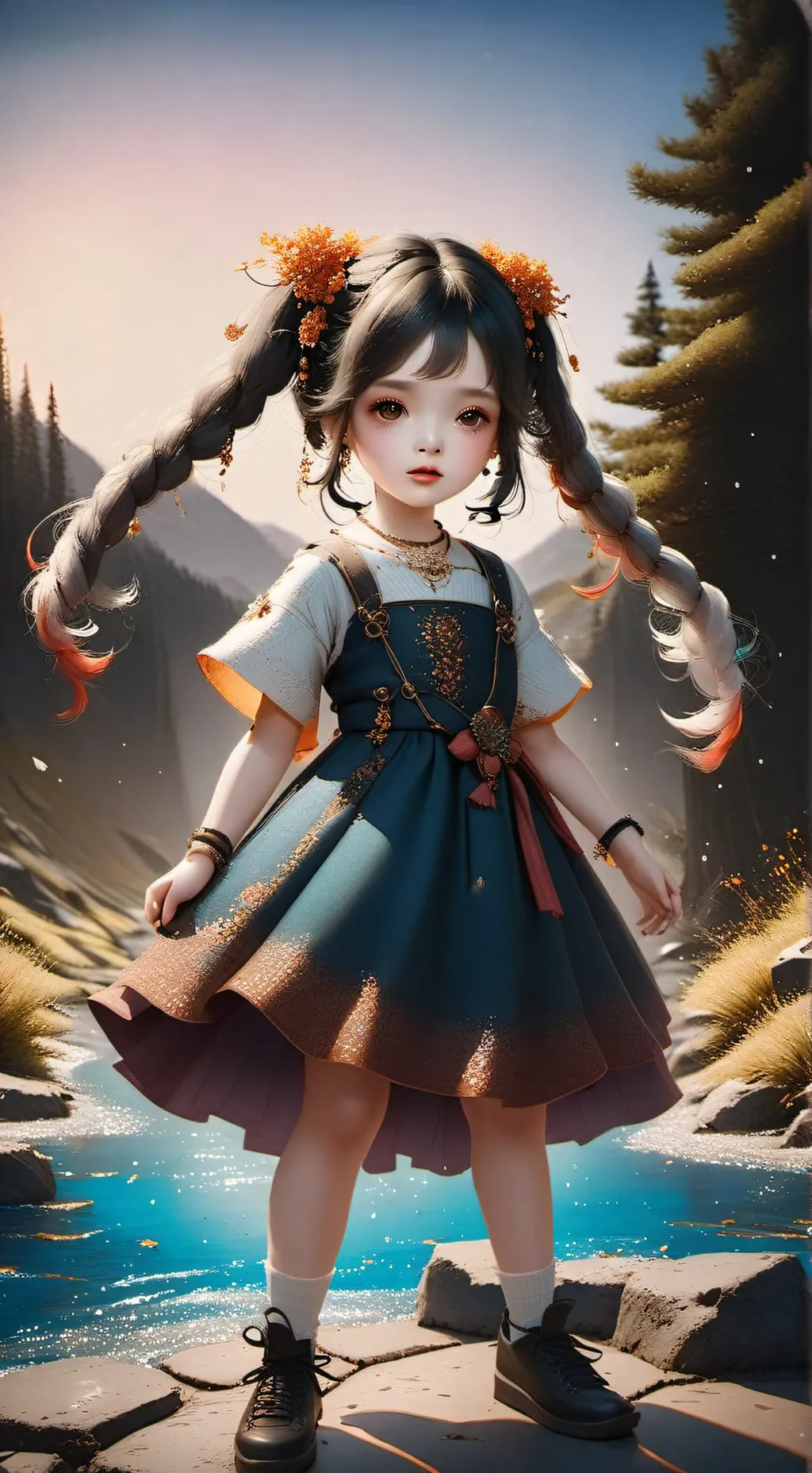 ai character: class story background