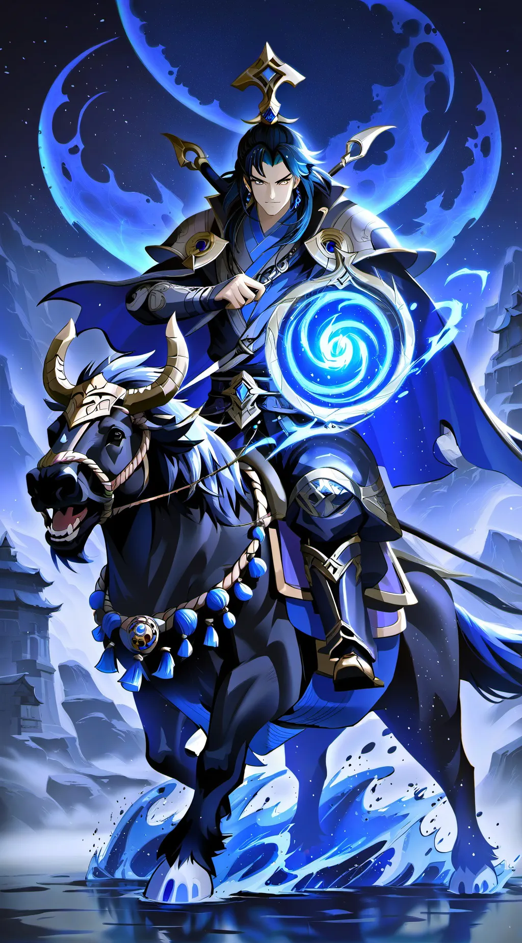 ai character: shadow  background