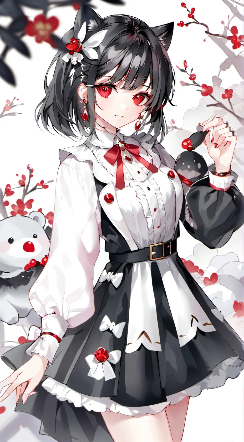 ai character: Luna background