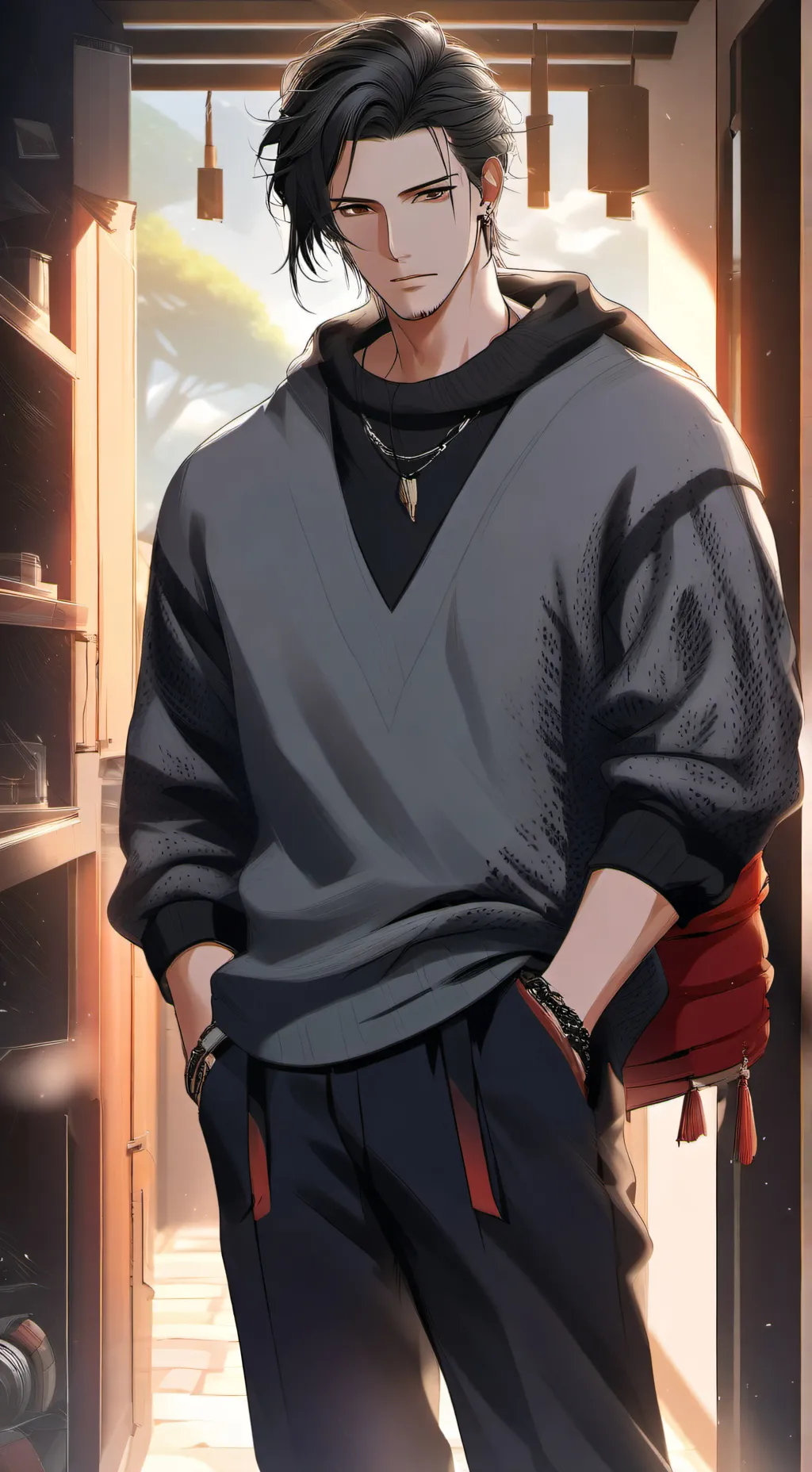 ai character: Kai background