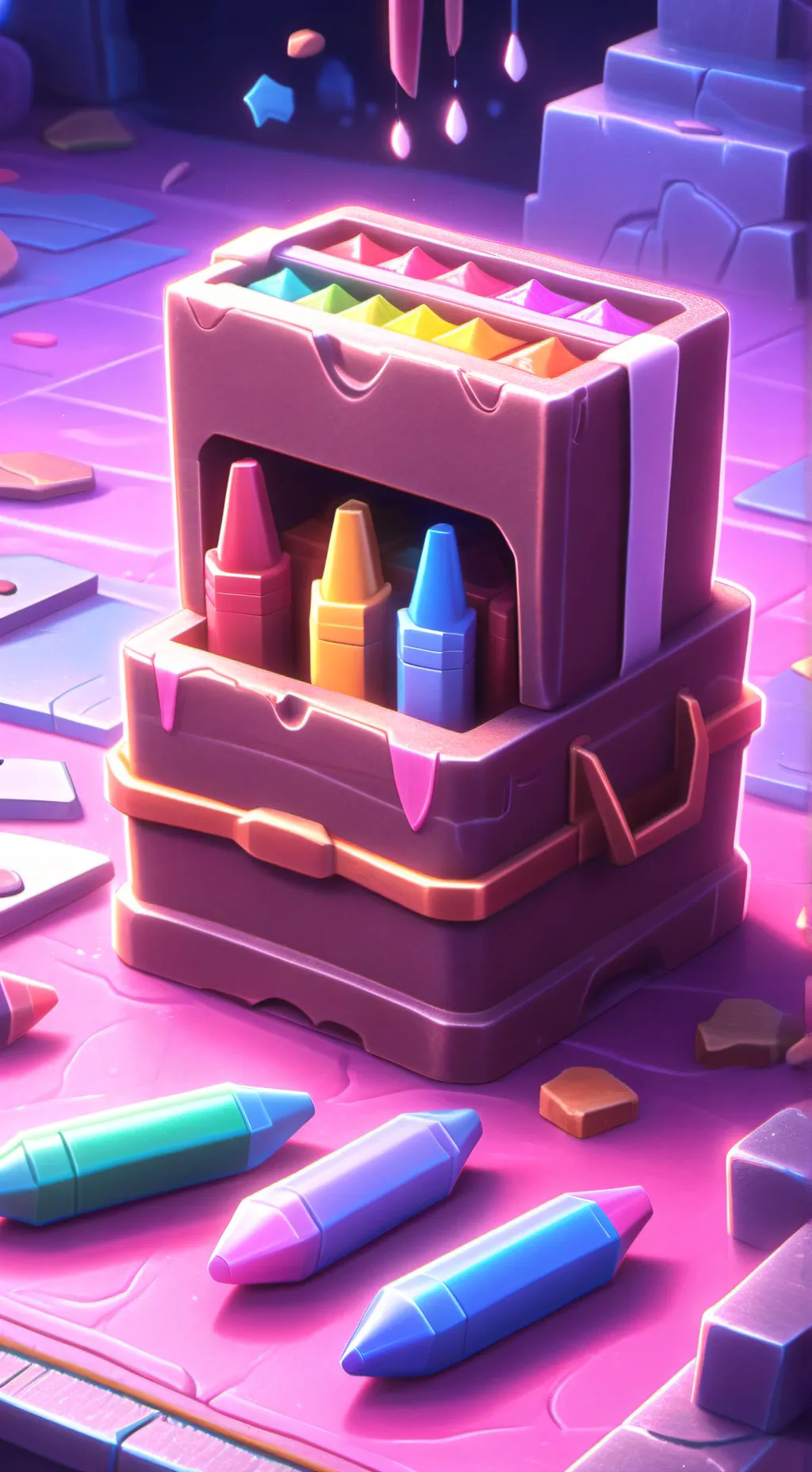 ai character: OliverJeffersCrayo background