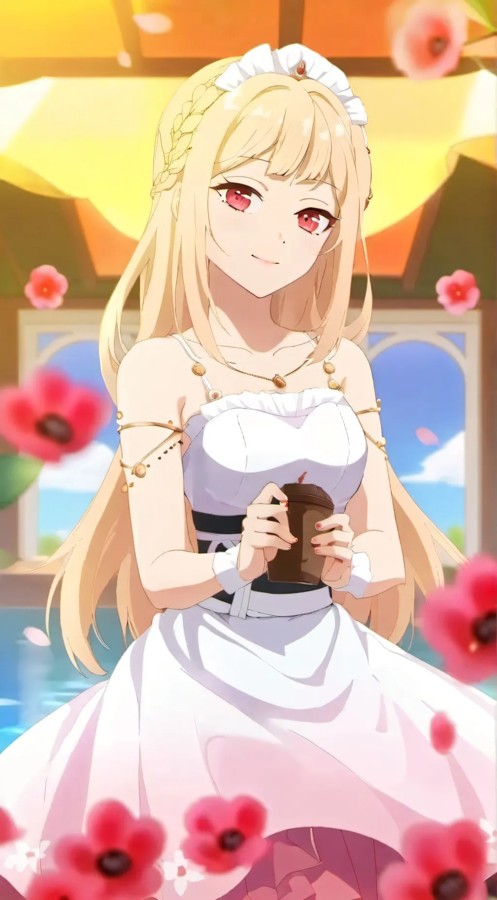 ai character: MINAMI background