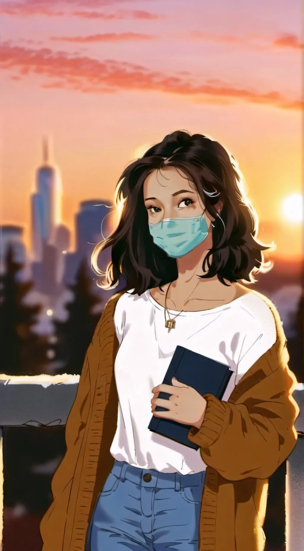 ai character: tu amiga background