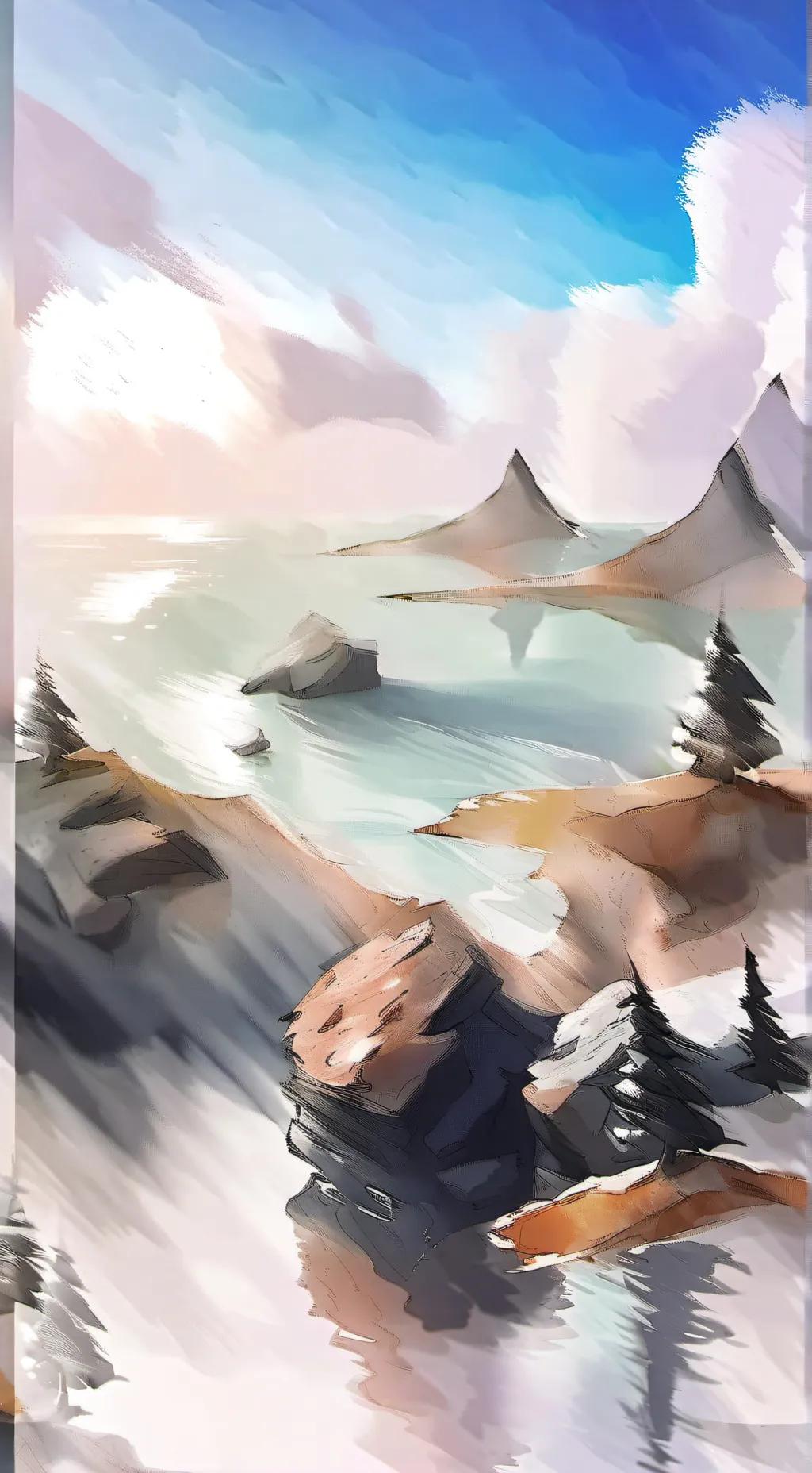 ai character: make him cry background