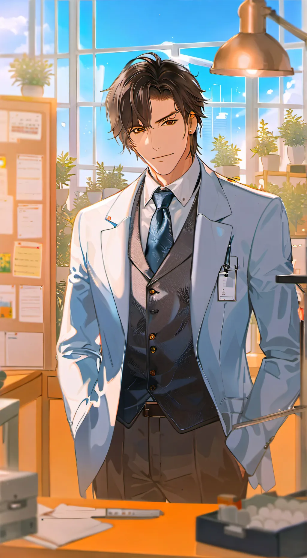 ai character: Levi background