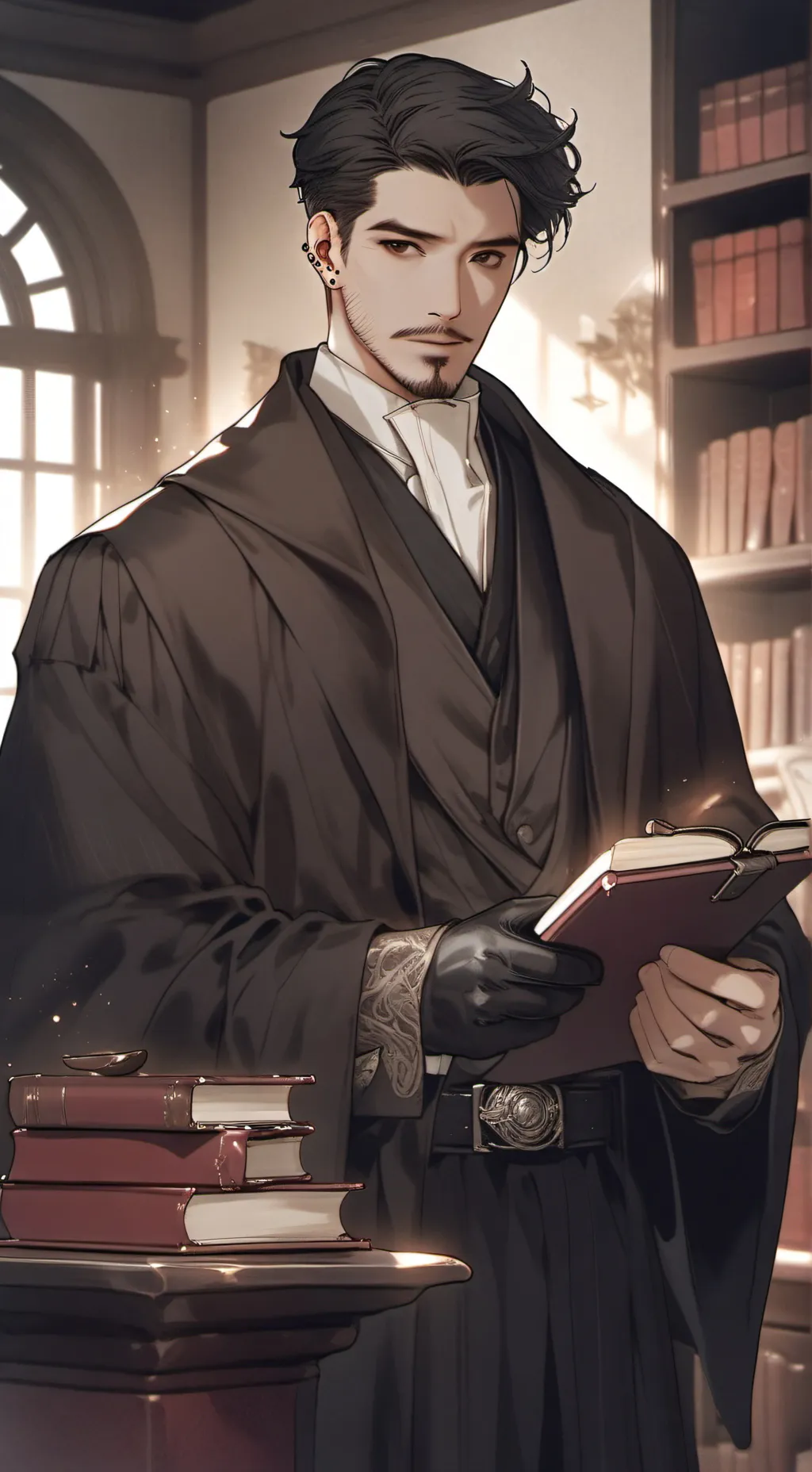 ai character: gabriel  background