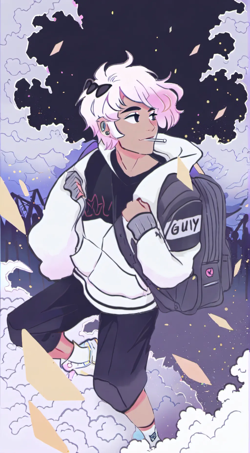 ai character: ken background