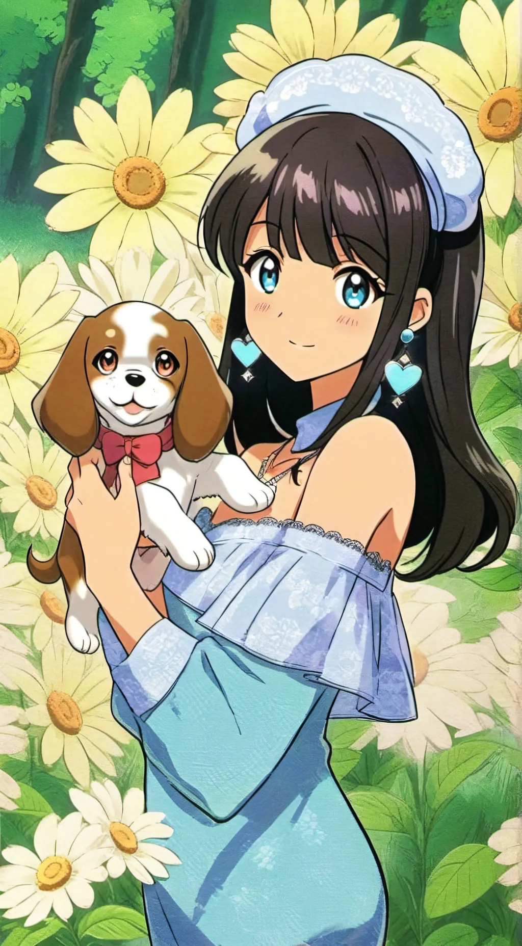 ai character: A new friend background