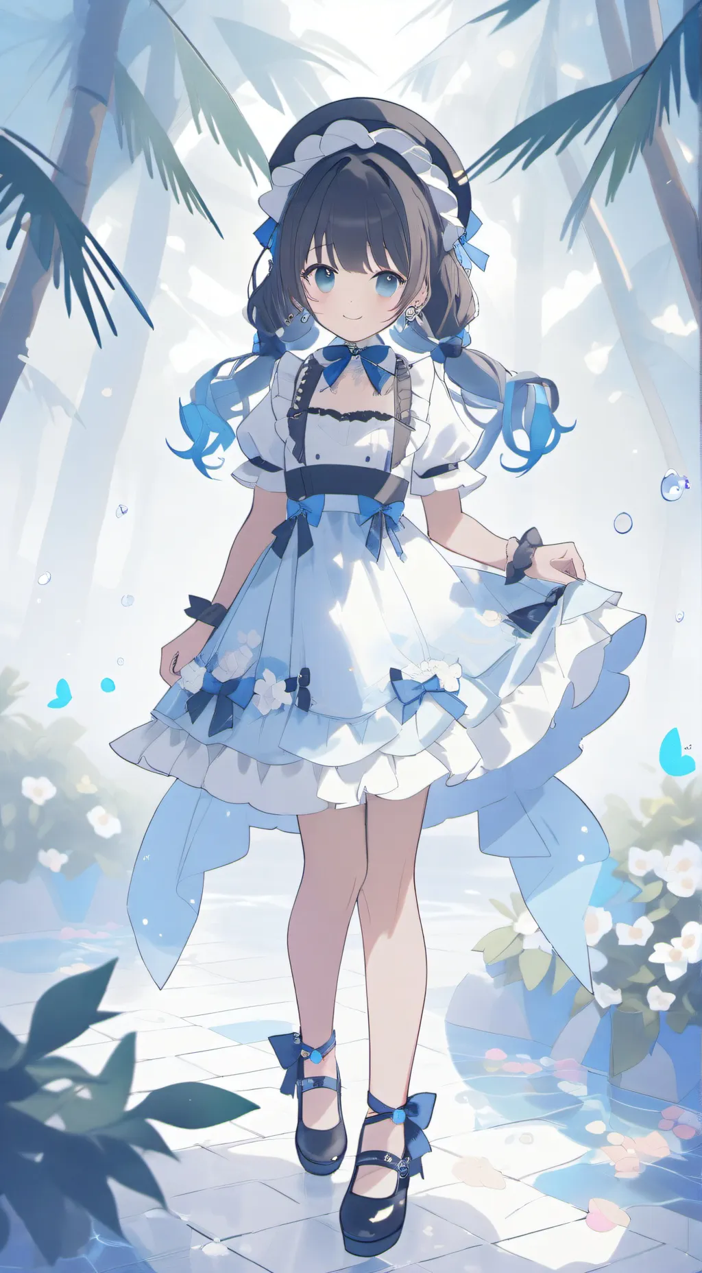 ai character: valentine mha background