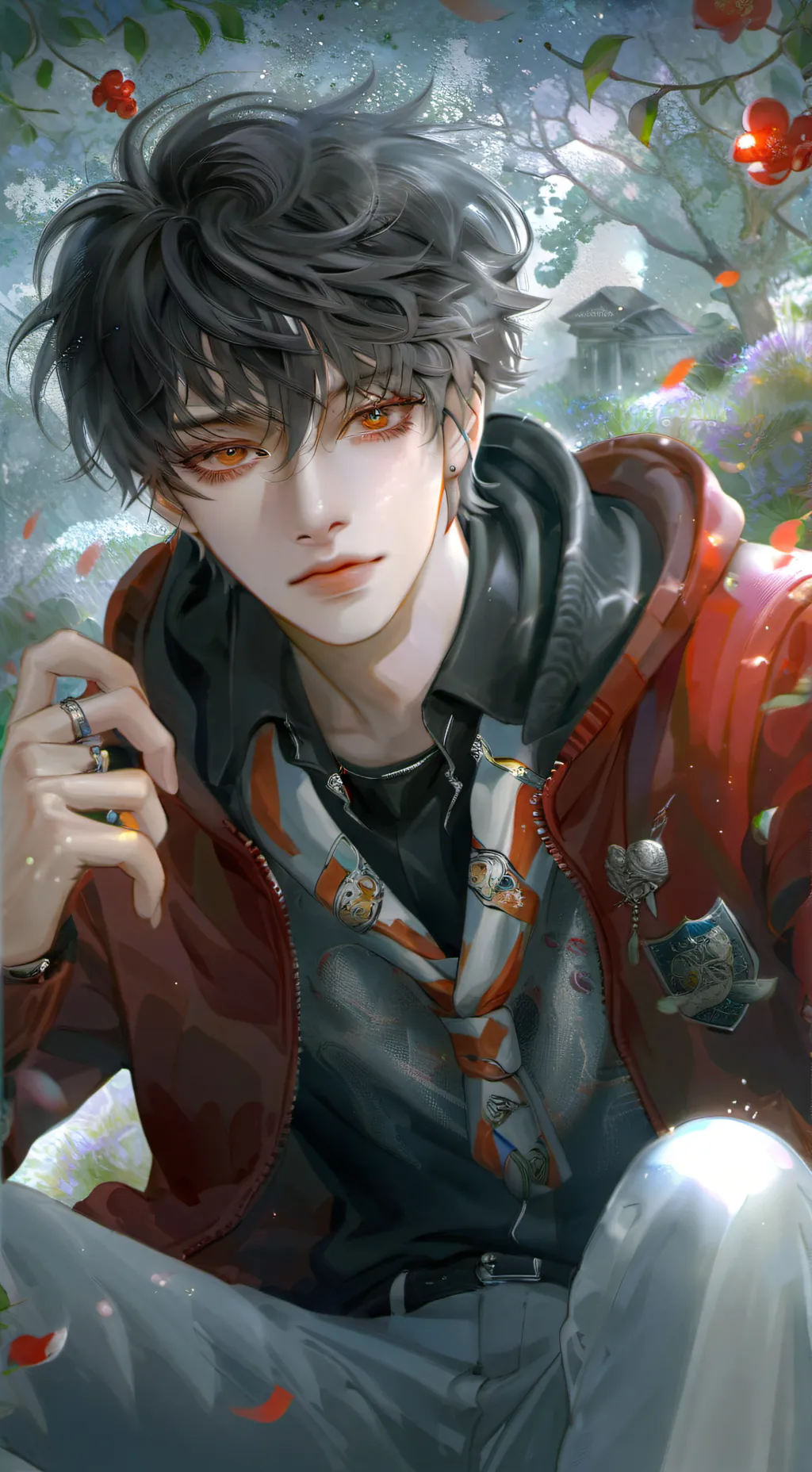 ai character: Hiroshi Kaya background