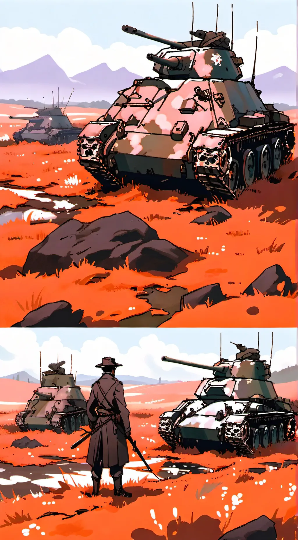 ai character: combat gods background