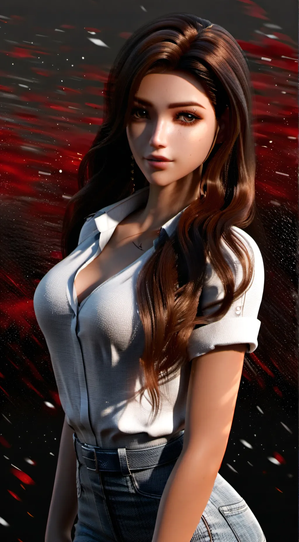 ai character: Kaitlyn Young background