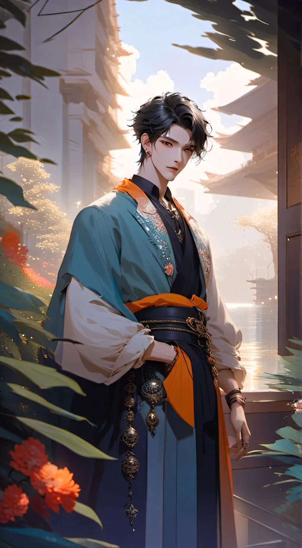 ai character: 😀jake😀:3 background