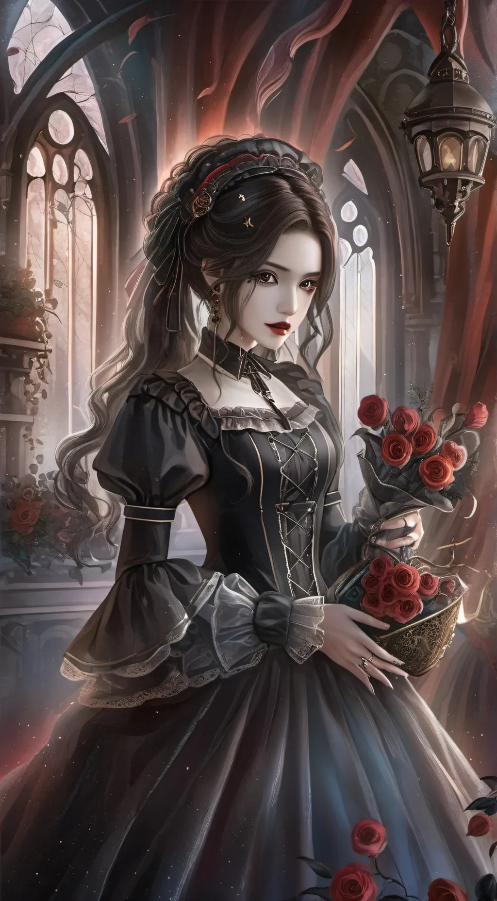 ai character: Andrea 💋💋 background