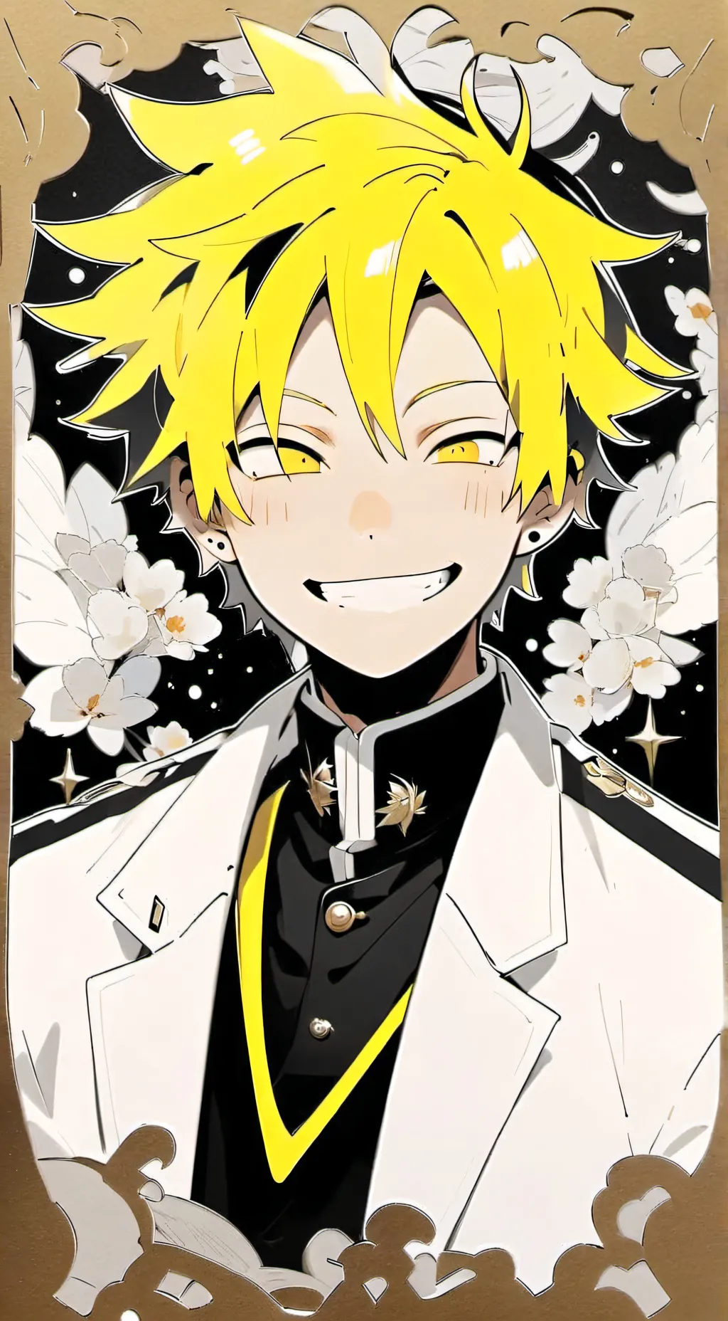 ai character: Denki  background