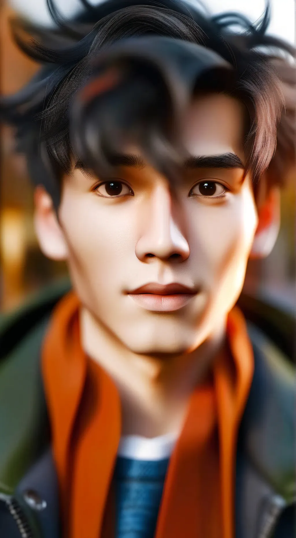 ai character: Ethan  background