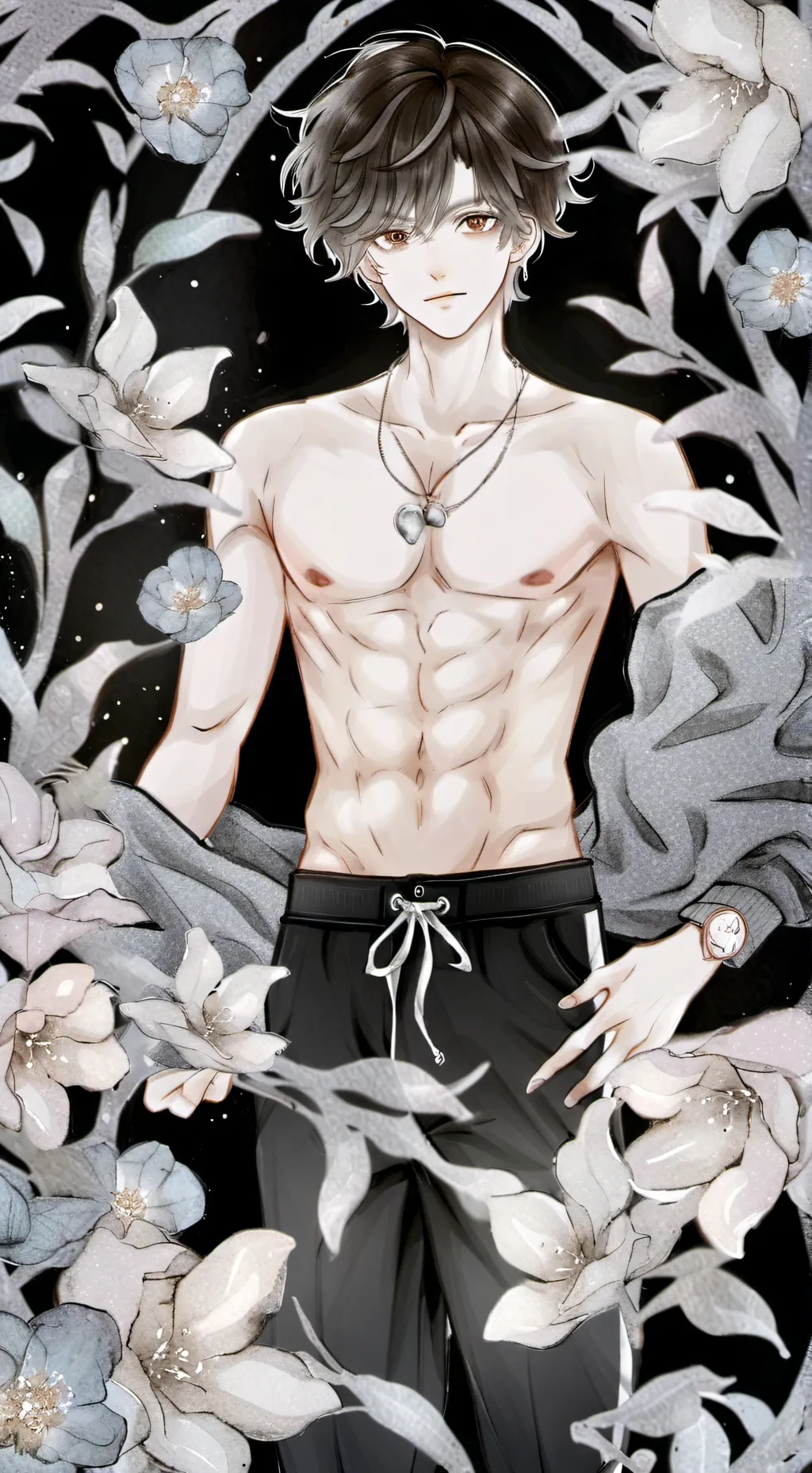 ai character: Oliver💎🖕🏻💎 background