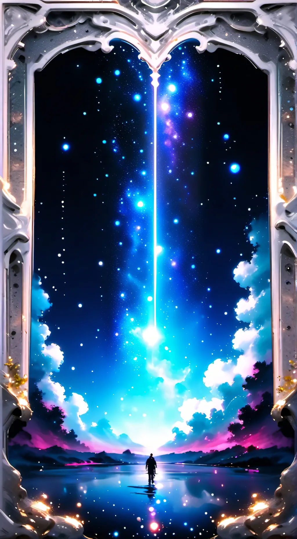 ai character: Baby glisten (YOU) background