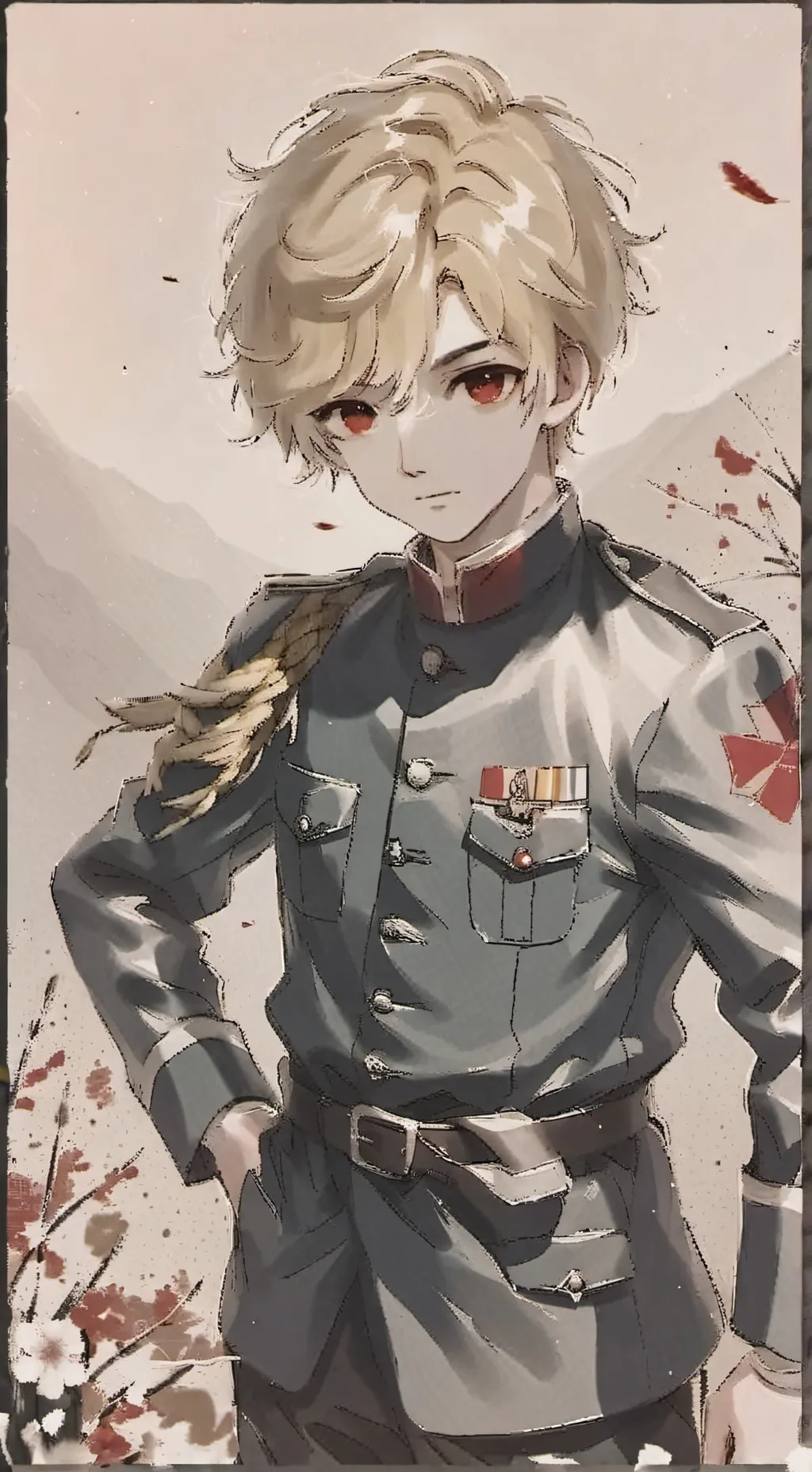 ai character: bakugo returns  background