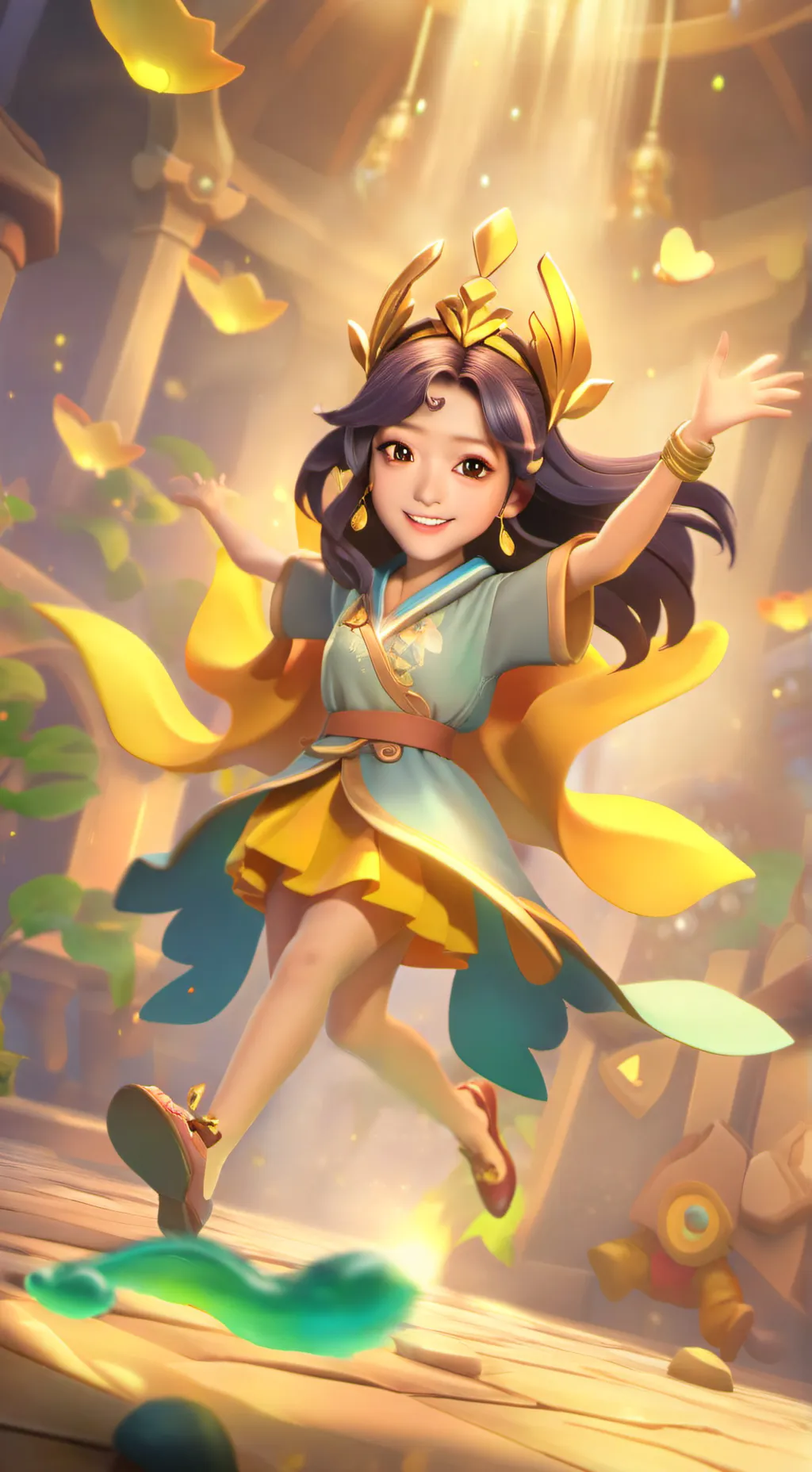 ai character: copycat background