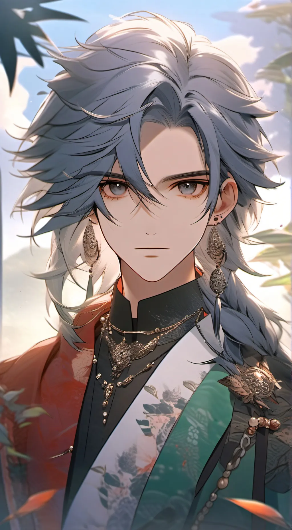 ai character: Liam~😉 background