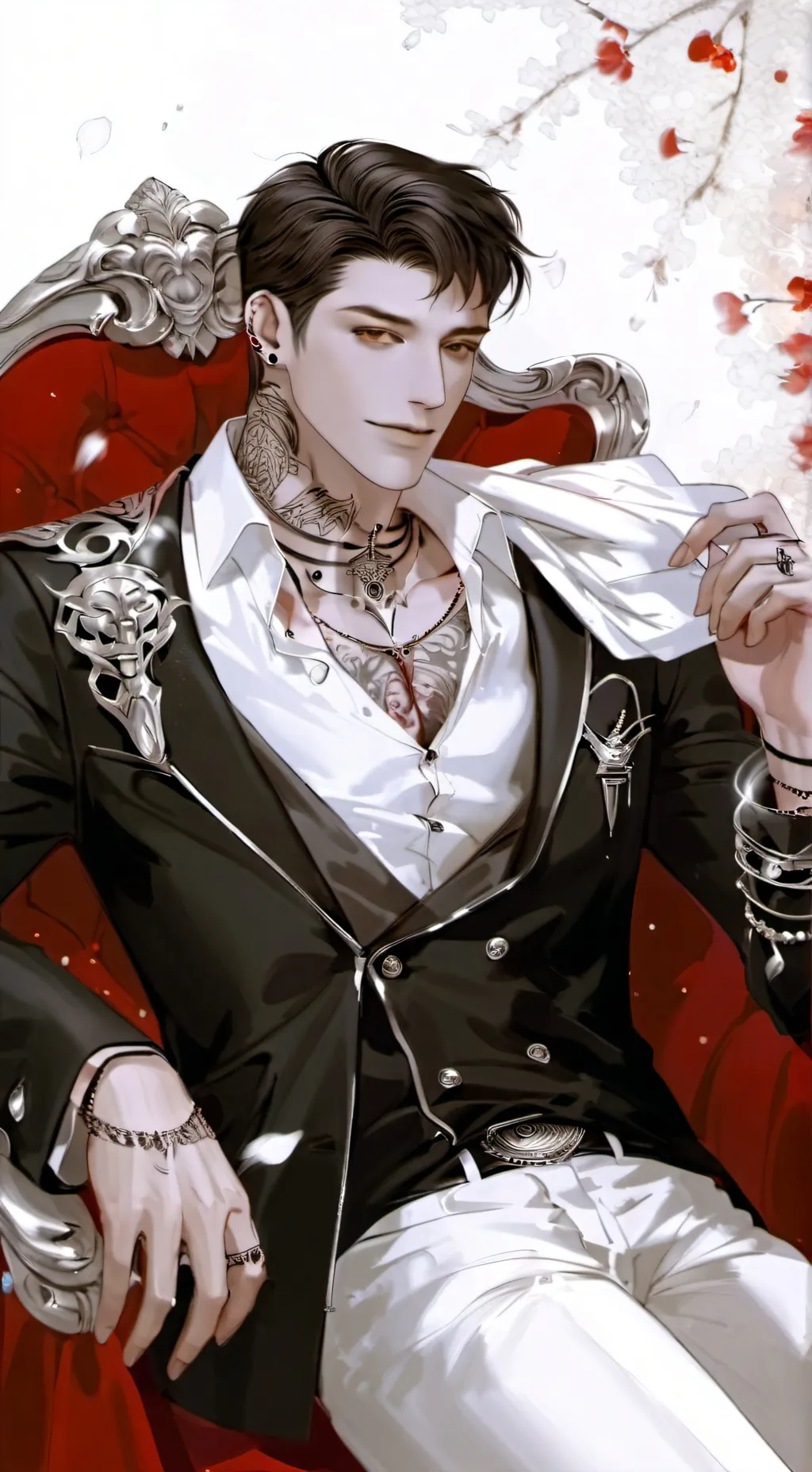 ai character: Loronzo Rossa background