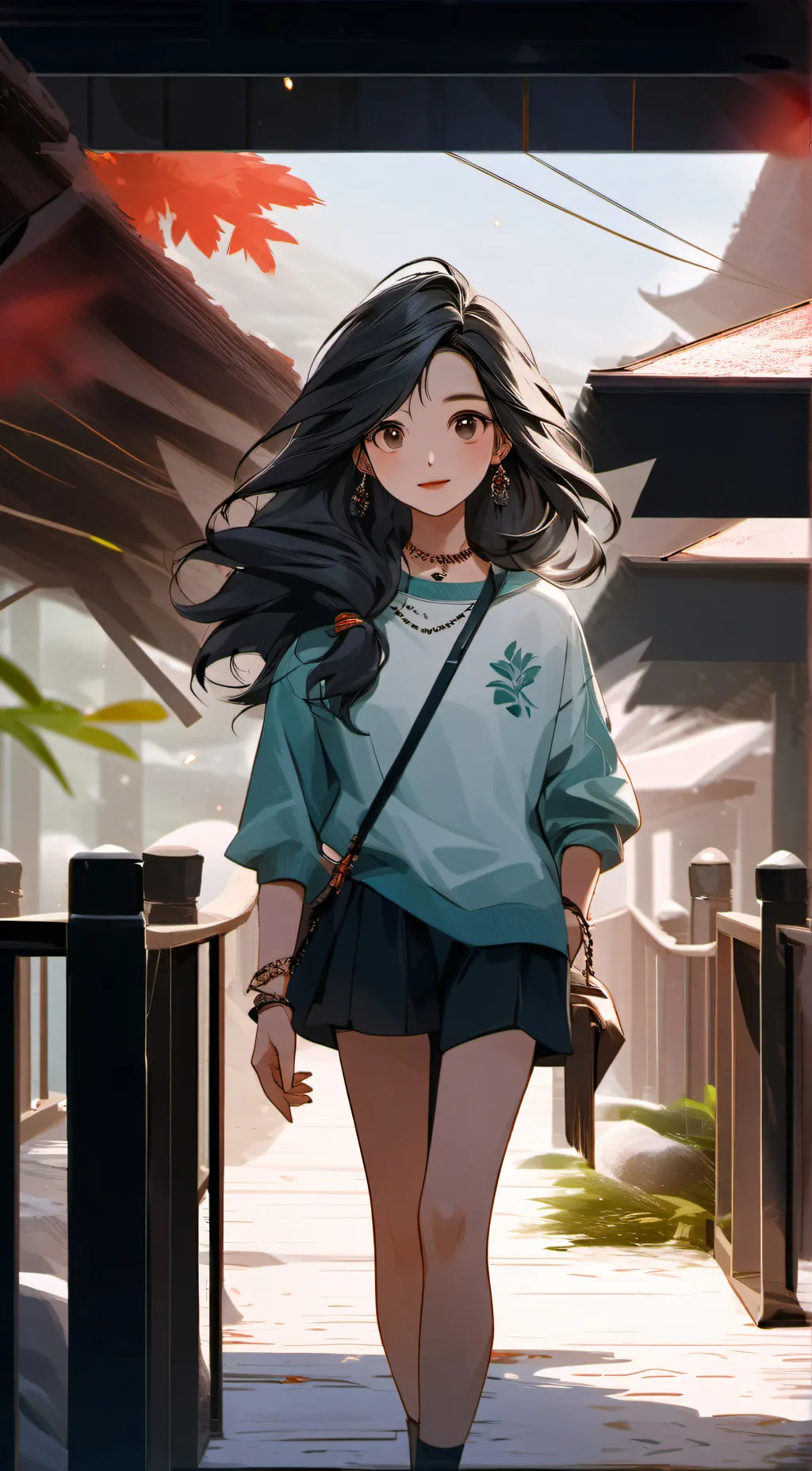 ai character: Ambar background