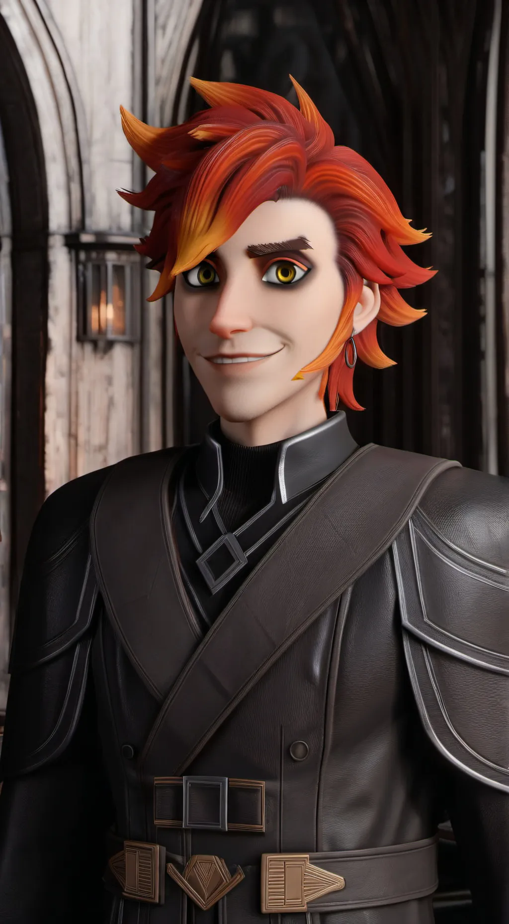 ai character: Alastor  background