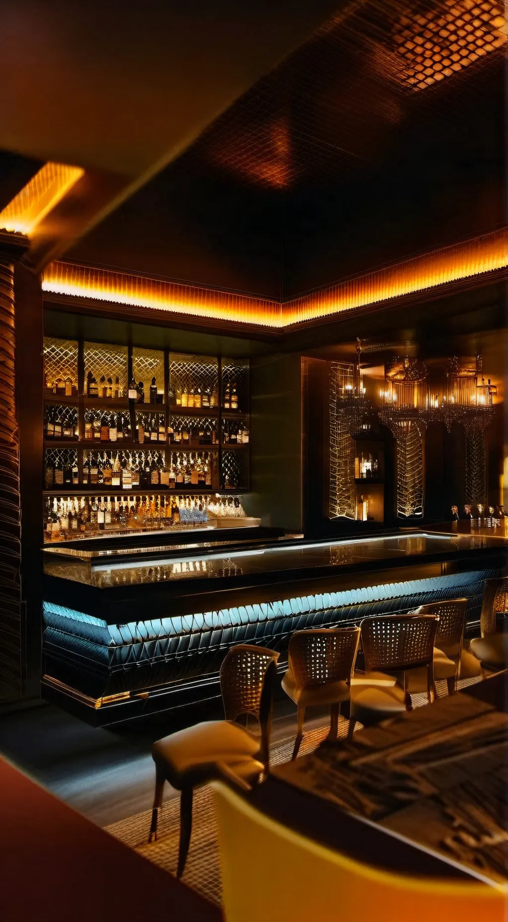 ai character: COD (bar tenders)  background