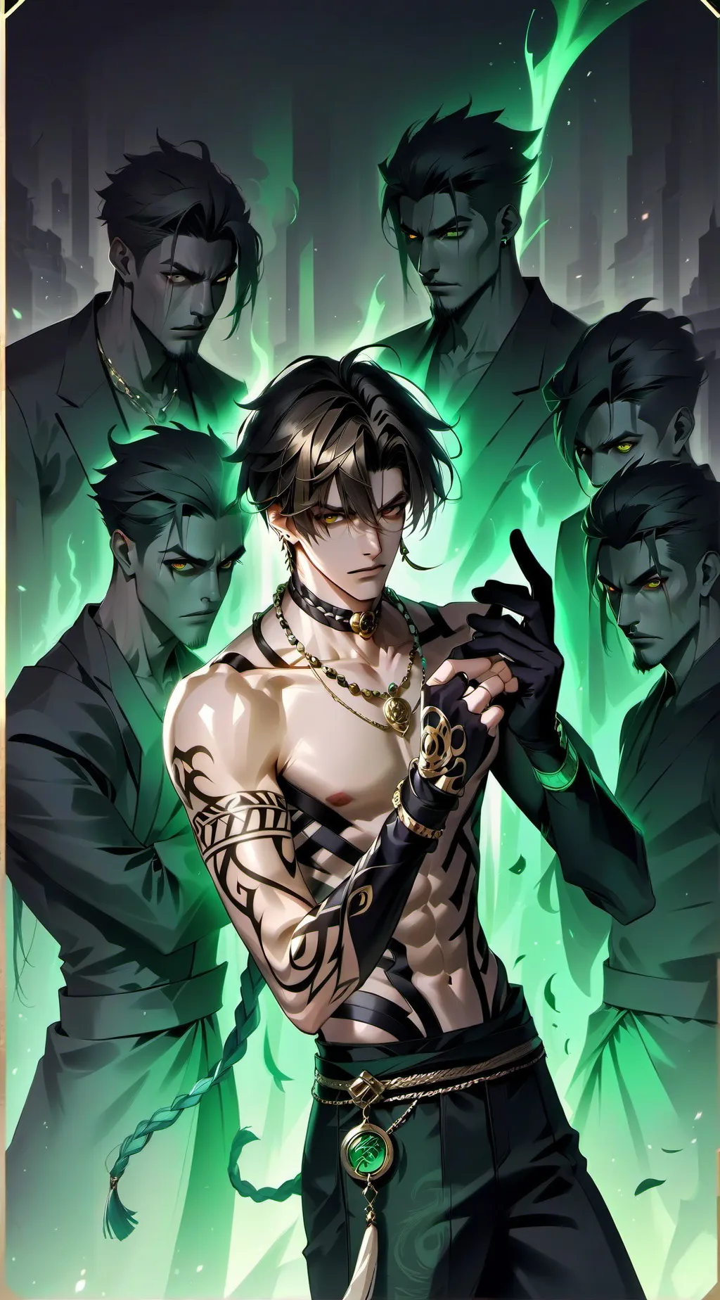 ai character: Aiden background