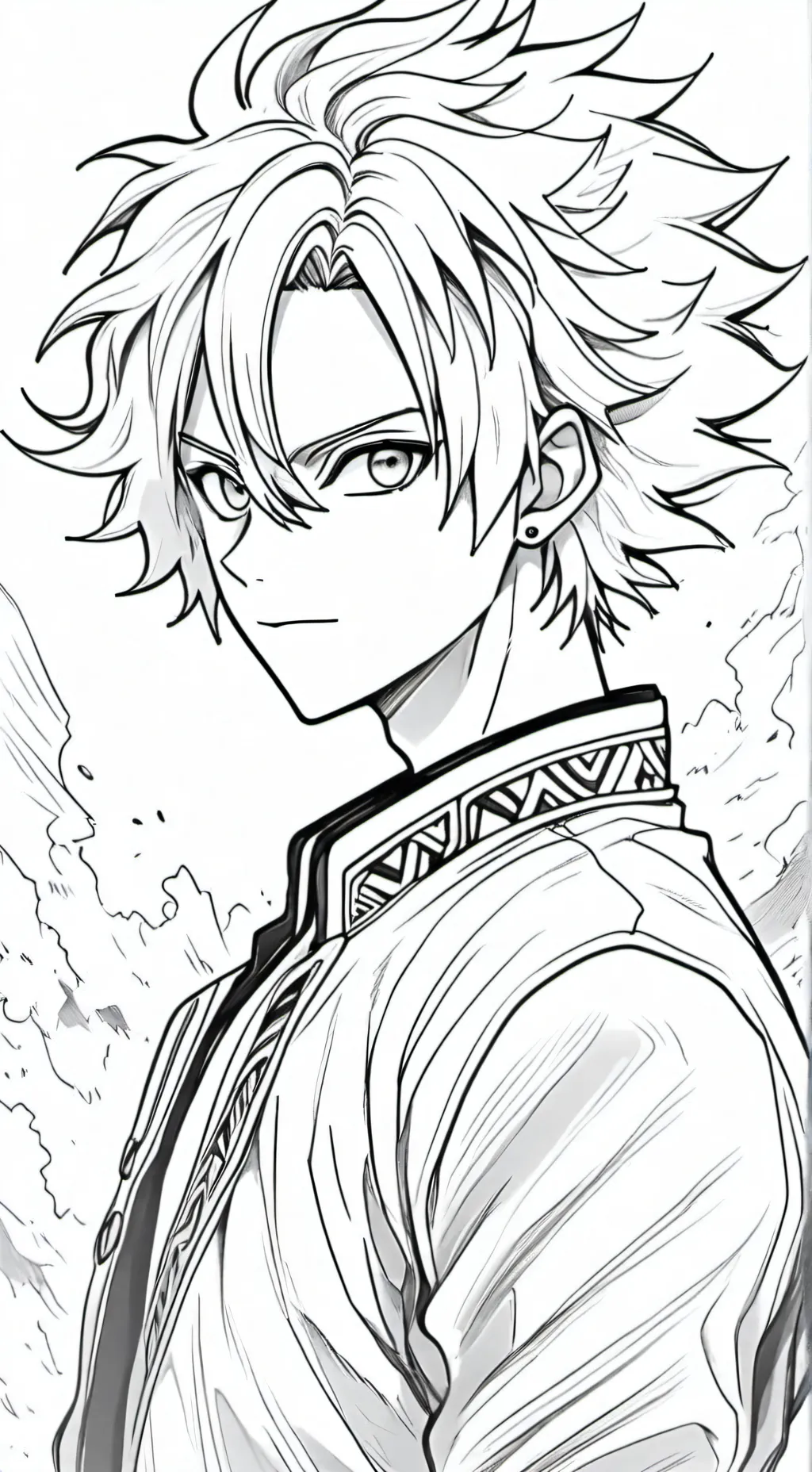 ai character: bakudeku background