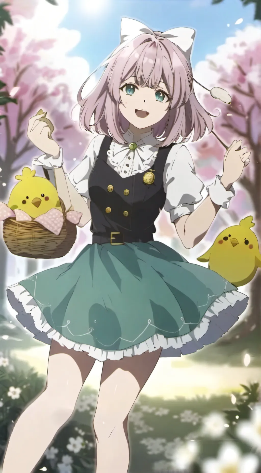 ai character: kira background