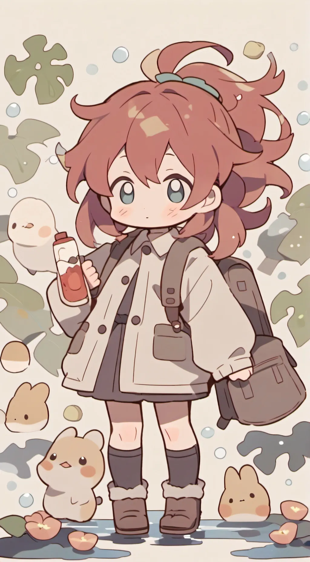 ai character: Ponyo background