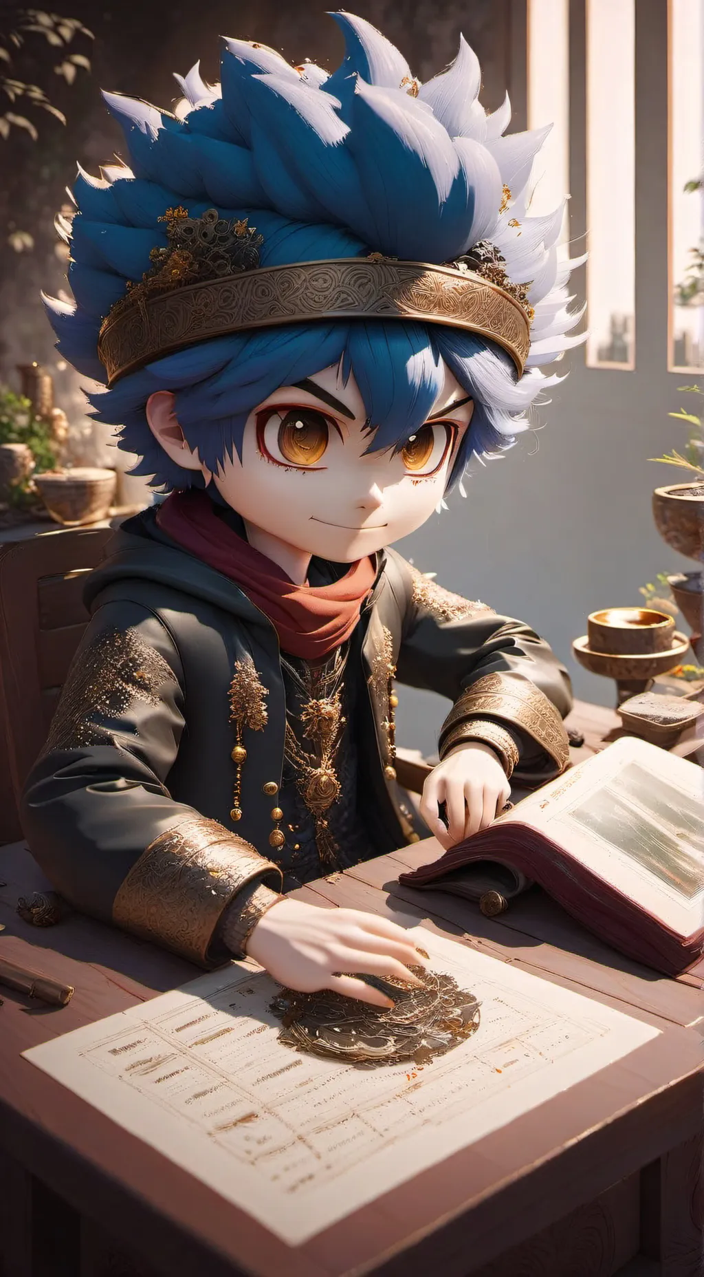 ai character: sonic background