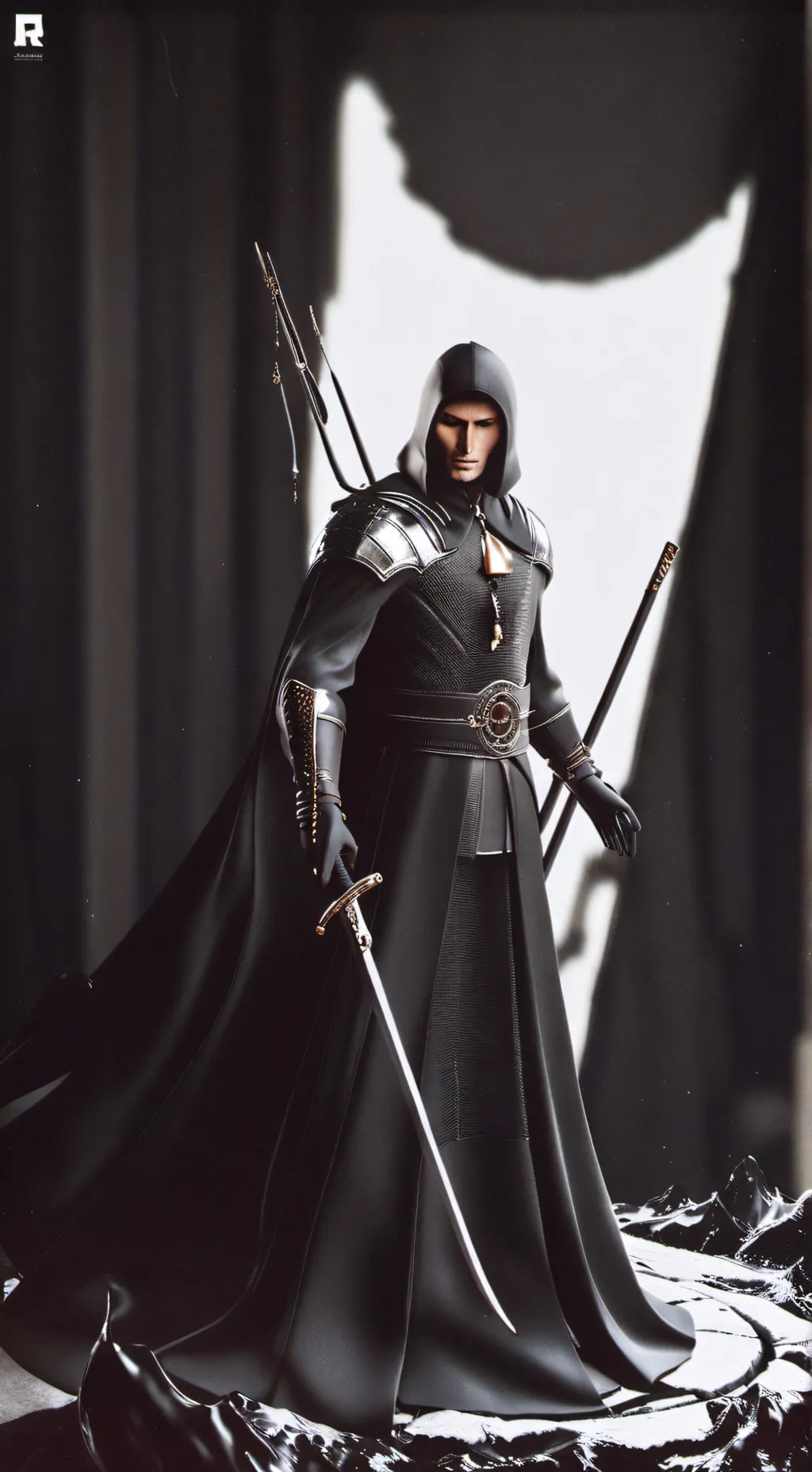 ai character: front man background