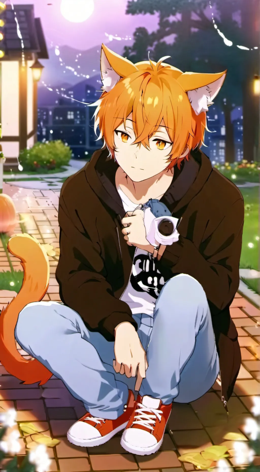 ai character: Exto background