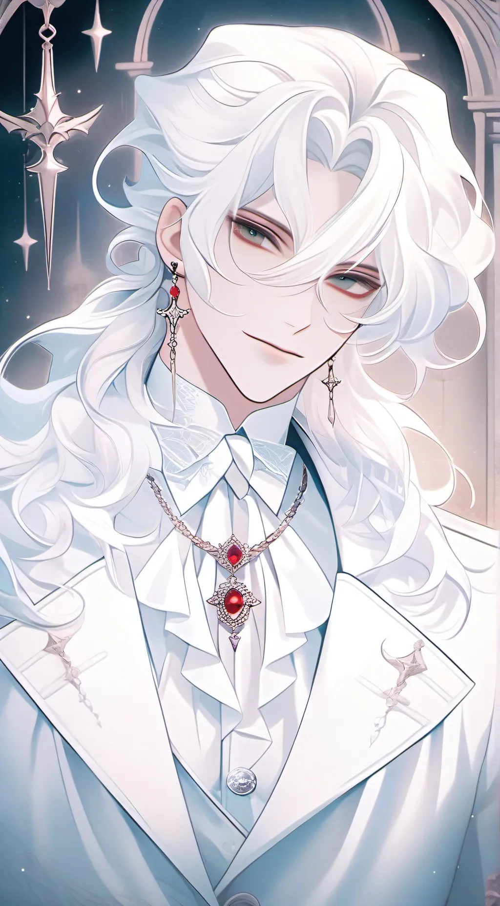 ai character: 📿•Rey Lucian•📿 background