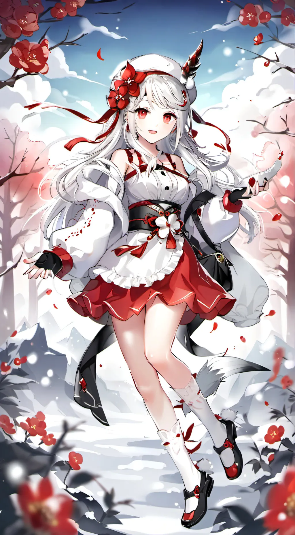 ai character: Yana 
Izabell  background